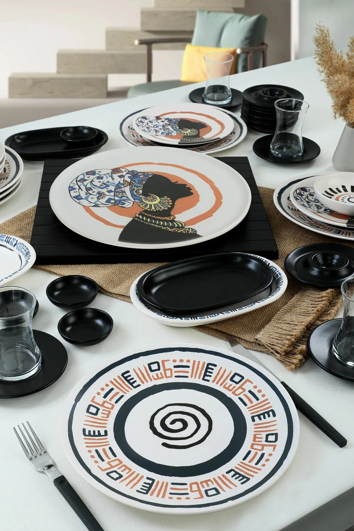 Set mëngjesi 50 pjesësh Hermia Concept, TV087050F26MAD45M00MAP0300