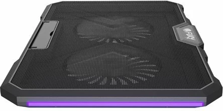 Stendë ftohëse për laptop Fury Gunbai G3 deri 17.3\", 2x120mm, RGB, 2xUSB 2.0, e zezë