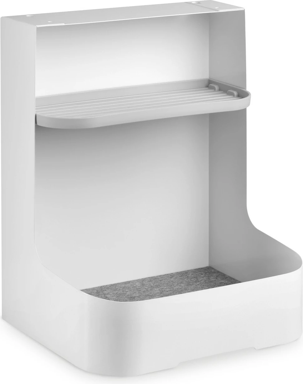 Mbajtëse tavoline Digitus Schreibtisch Unterbau-Ablage, plastikë/çelik, e bardhë