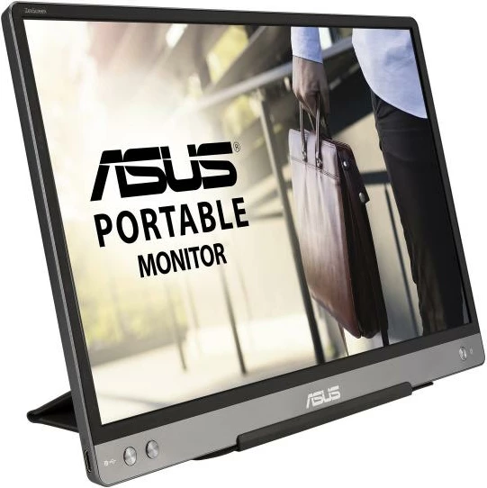 Monitor portabël Asus ZenScreen MB14AC 14" TFT/LCD, klasa energjisë B, 1 kg, e zezë/gri