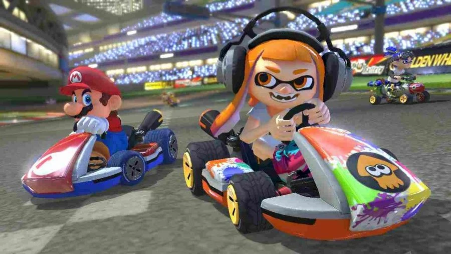 Lojë Nintendo Mario Kart 8 Deluxe për Switch, anglisht (US)