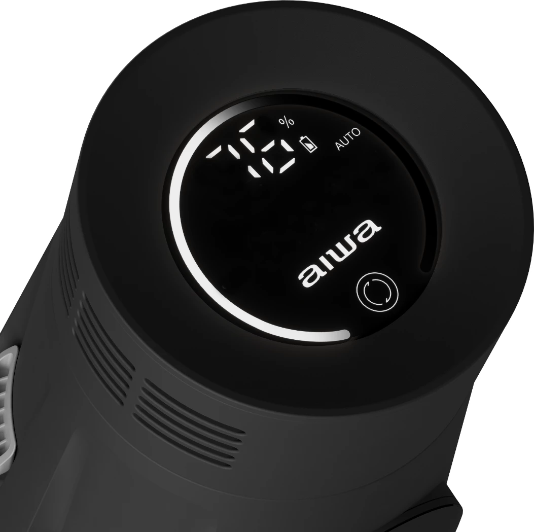 Fshesë me korrent vertikale pa kabllo AIWA ZENKAISUI EVO 4 PET CARE AVC-620, 500W, 32kPa, 3900mAh, 600ml, deri 80min, filtër HEPA, e zezë, set me aksesorë
