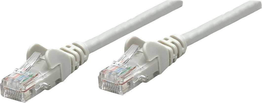 Kabllë rrjeti Intellinet Cat6 1.5m S/FTP RJ45, kontakte të arta, gri