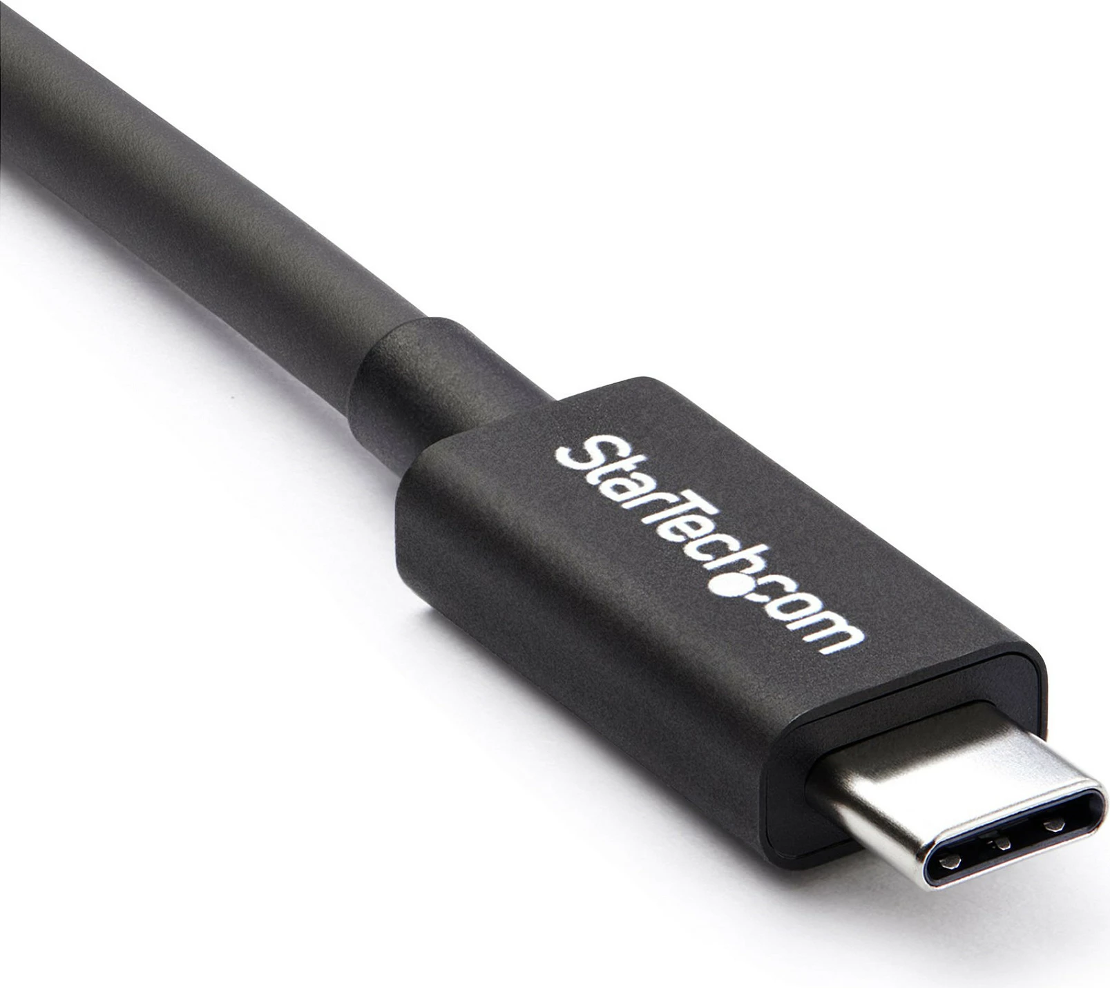 Kabllo Thunderbolt 3 StarTech TBLT3MM2M, USB-C, 2m, 20Gbps, 4K 60Hz, e zezë