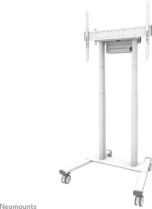 Karrocë TV Neomounts FL55-875WH1, motorike, për ekrane 55-100 inç, e bardhë