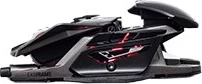 Maus për lojëra Mad Catz R.A.T. X3, USB Type-A, Optik, 16000 DPI, e zezë