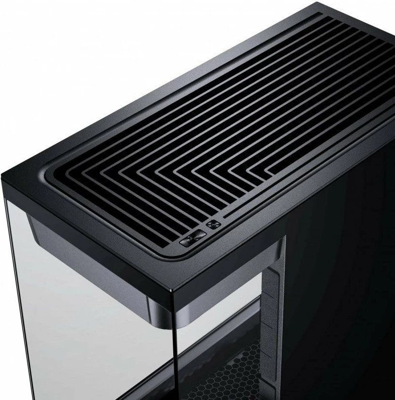 Kasë Phanteks Evolv S2 PH-ES524S2_DBK01, midi-tower E-ATX, xham i kalitur, DRGB, USB-C, e zezë/argjendtë
