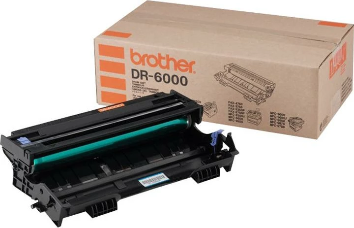 Njësi drum Brother DR-6000 DR6000, për printer lazer, rendiment 9,750–23,700 faqe, e zezë