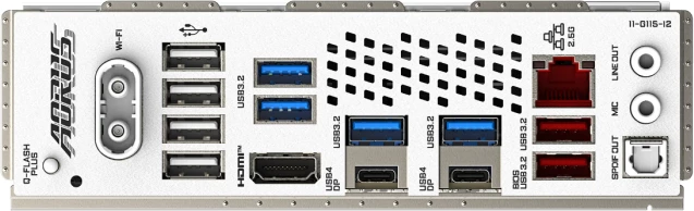 Pllakë amë GIGABYTE X870 AORUS ELITE WIFI7 ICE, AM5, ATX, DDR5, WiFi 7, 2.5GbE, USB4, e bardhë