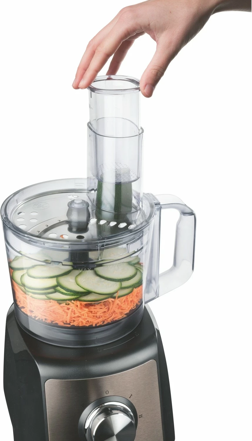 Procesor ushqimi Black&Decker BXFPA1200E, 1200W, 1.5L, gri