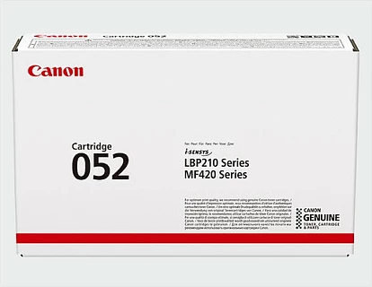 Toner Canon CRG-052H (Cartridge 052), për i-SENSYS LBP210/MF420, 9200 faqe, i zi