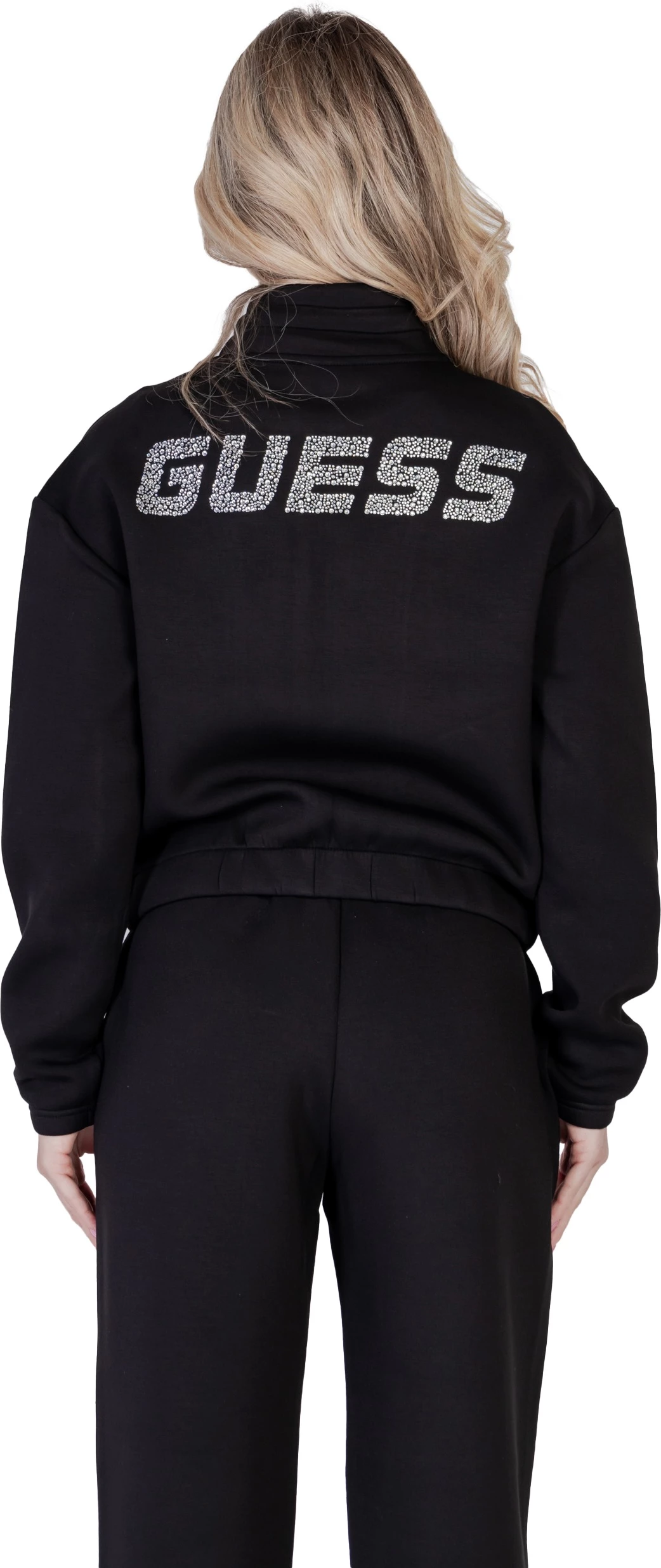 Duks për femra Guess Active Cecilia Scuba Zip V4BQ14 K7UW2, i zi [Madhësia: XS]