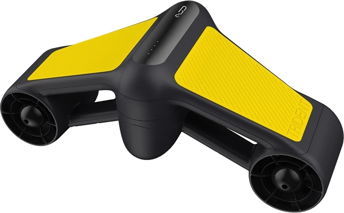 Skuter nënujore Geneinno S1-Plus, 60 min, 50 m thellësi, 12 kg shtytje, portokalli/verdhe