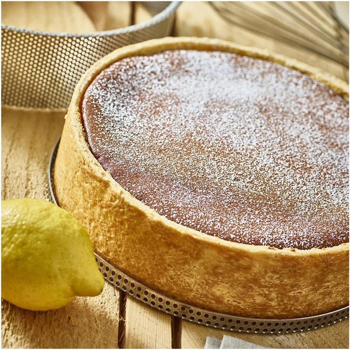 Kallëp torte i rrumbullakët De Buyer D321324 24 cm, fund i heqshëm