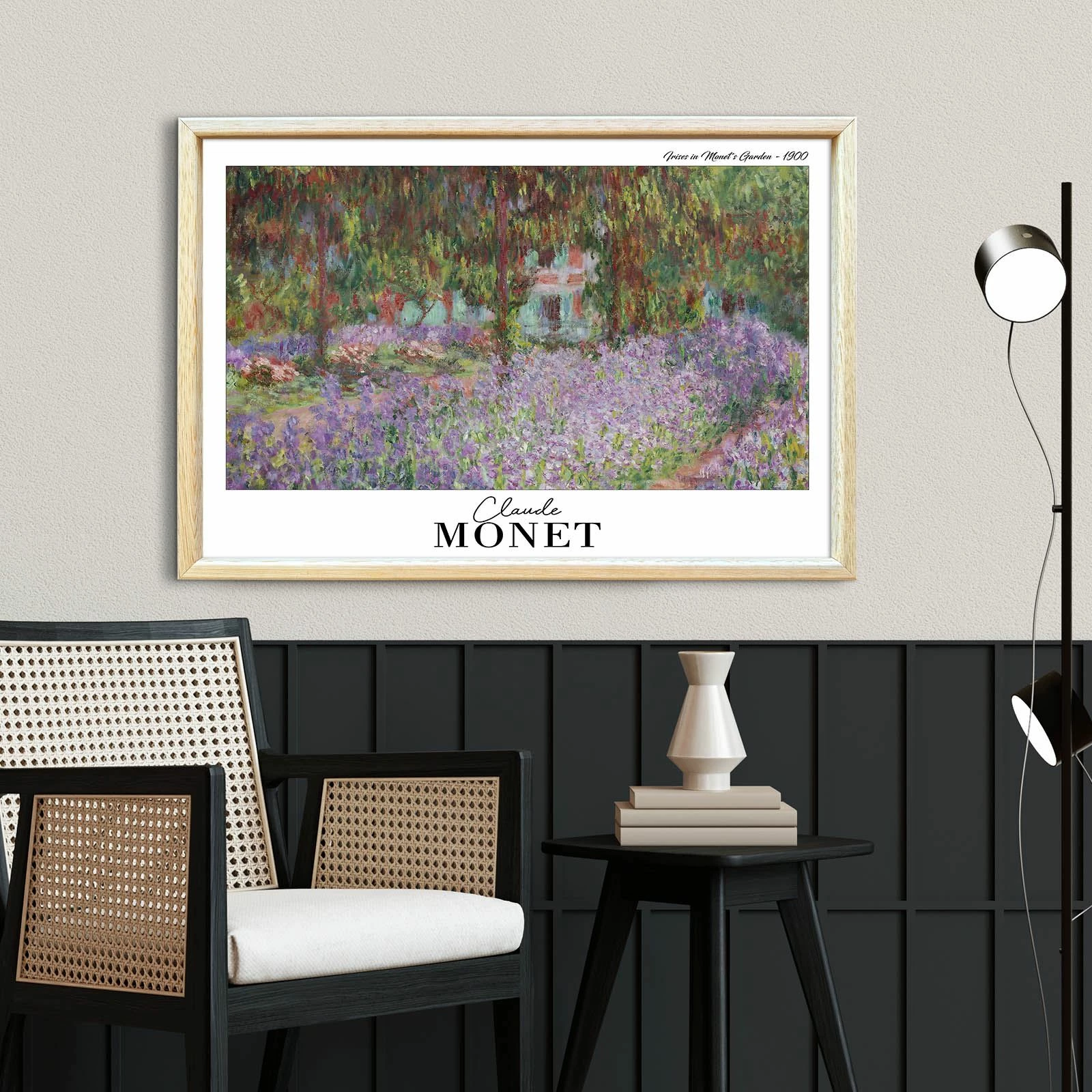 Pikturë dekorative me kornizë, Wallity, 4262AHSMONET-007