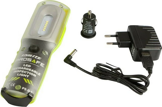 Dritë pune LED rikarikueshme Synergy21 S21-LED-000740, 11W, IP54, 1800mAh, Zi/Verdhë
