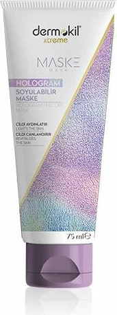 Maskë nga lëvozhga e hologramit Dermokil, 75ml