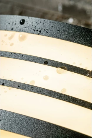 Ndriçues muri i jashtëm GTV ASTRIT 1xE27 230V IP54 antracit