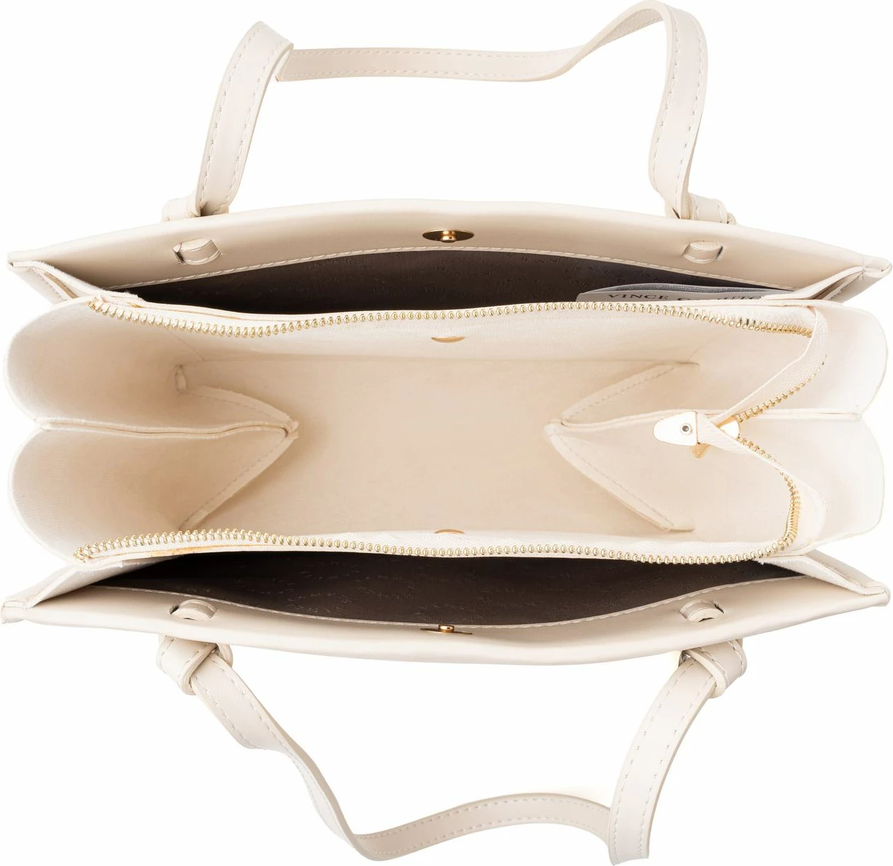 Çantë tote Vince Camuto, Avellino, krem