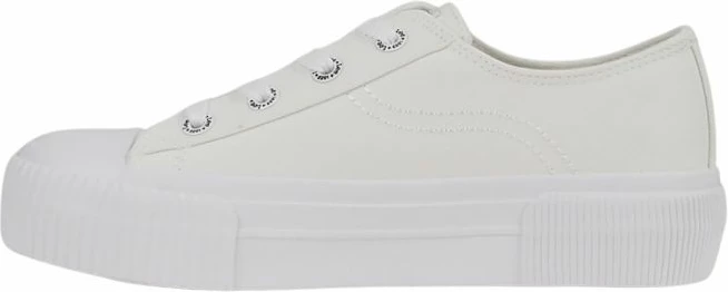 Këpucë për femra Lee, të bardha