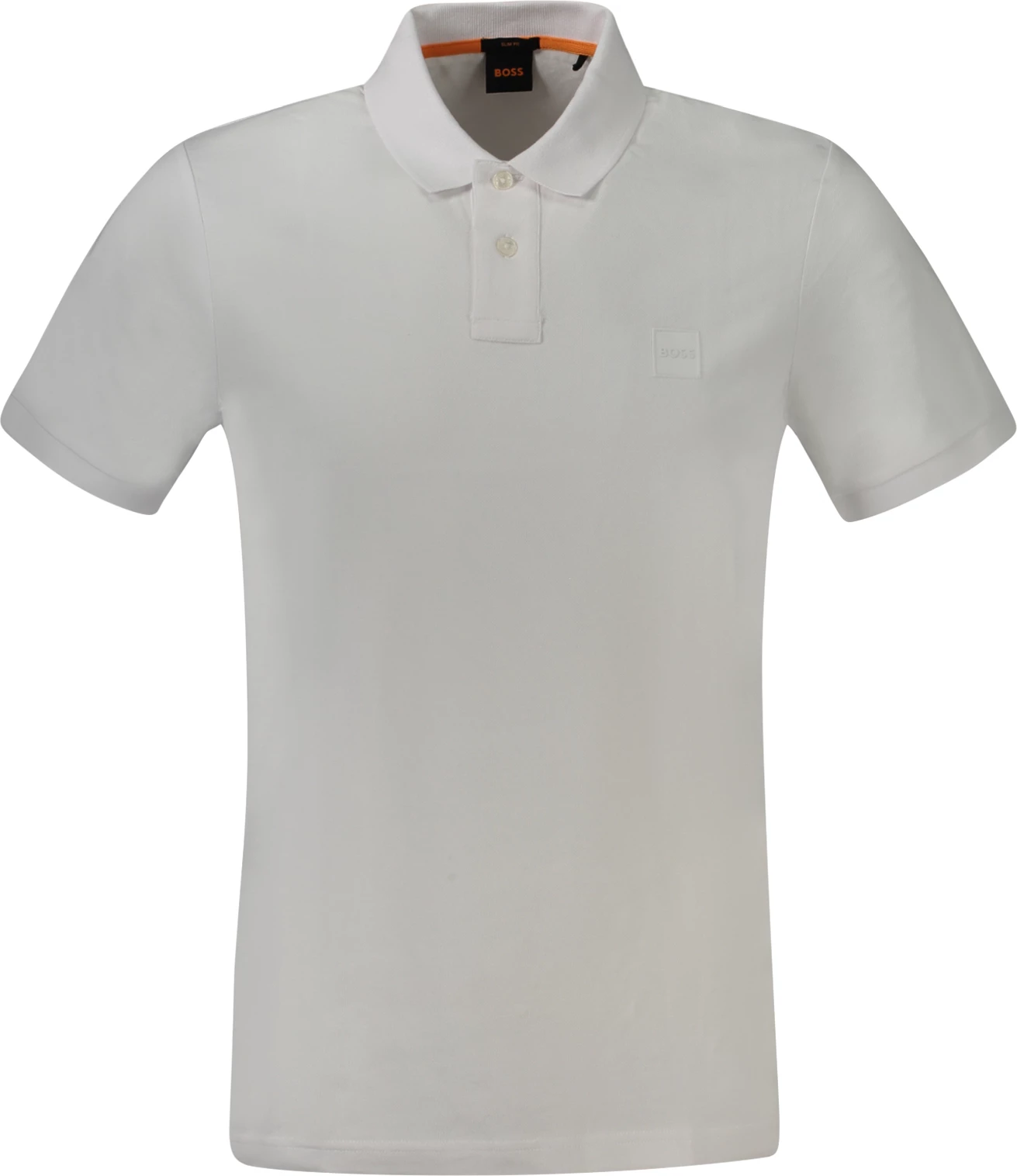 Polo për meshkuj BOSS HUGO BOSS, e bardhë