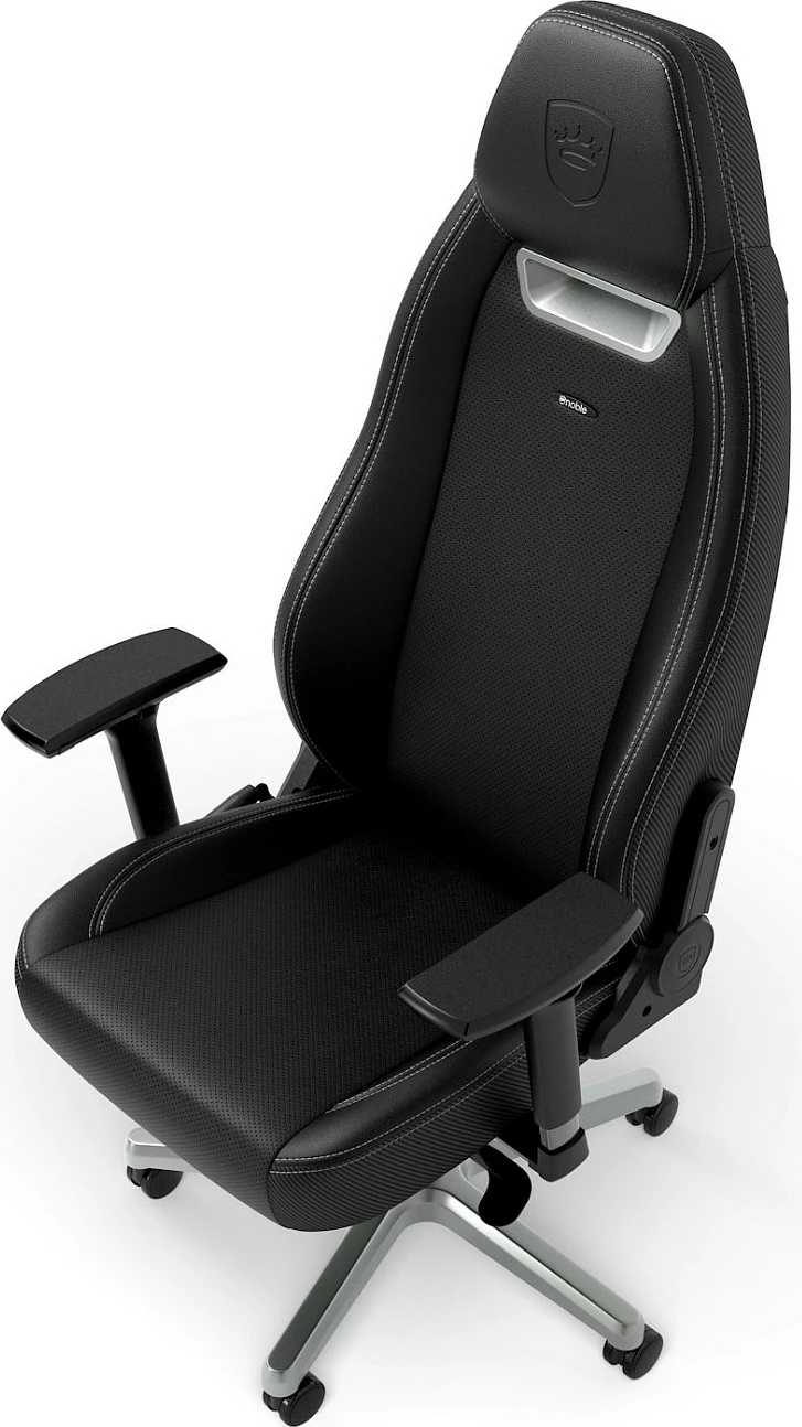 Karrige gaming Noblechairs LEGEND Silver Edition, e zezë/argjendtë