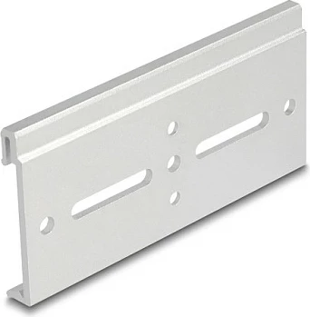 Klip montimi DeLOCK 67148 për shinë DIN 35 mm, alumin, Argjend