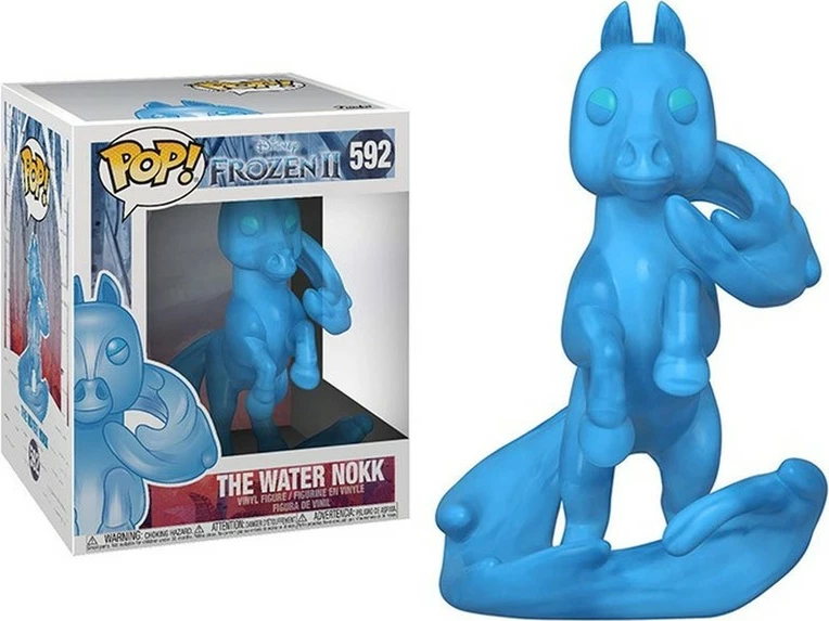 Figurinë koleksionuese Funko POP! Disney Frozen 2 Water Nokk #592, vinil, blu