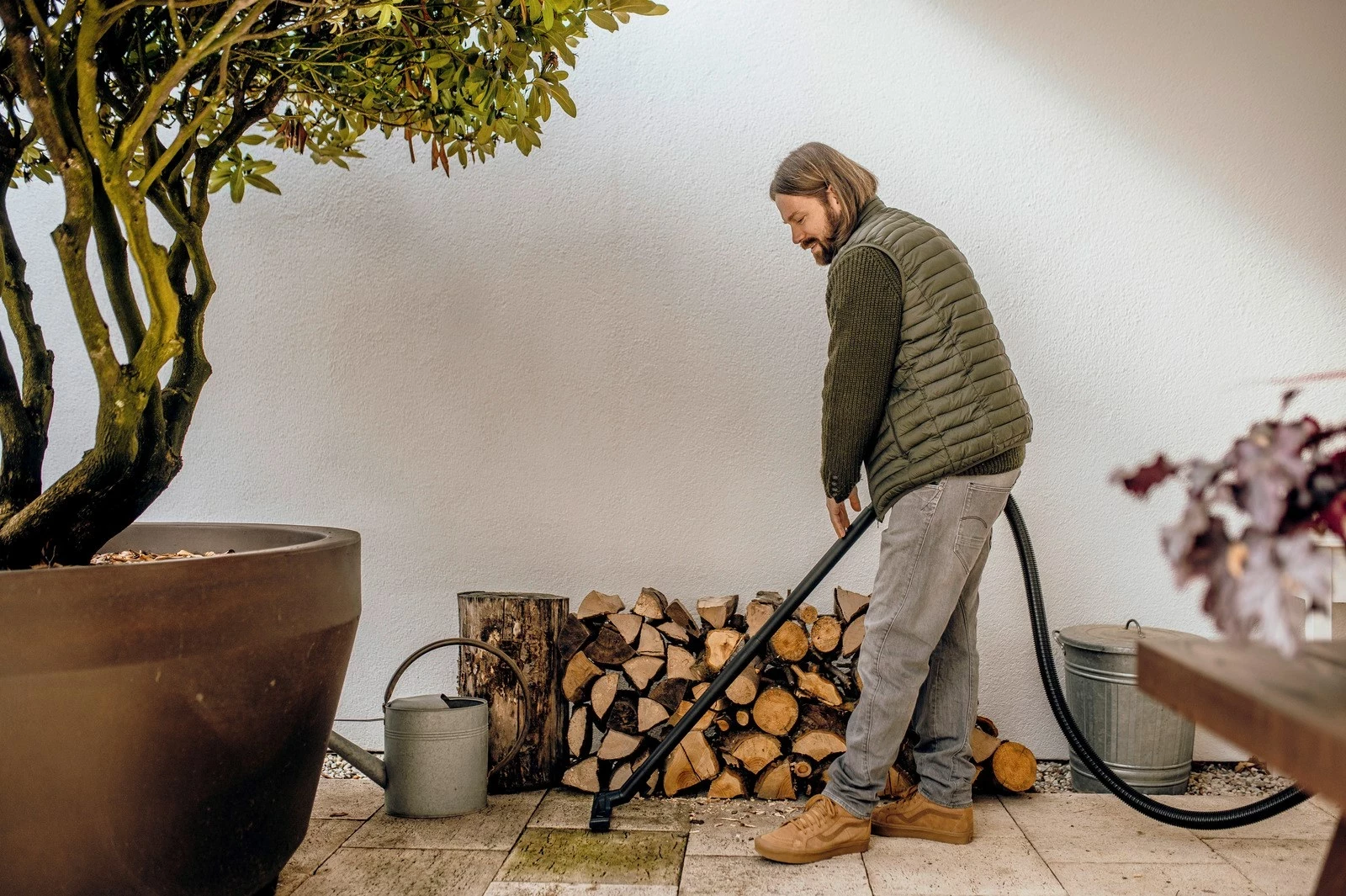 Fshesë universale KARCHER WD 3 V-17/4/35 + grykat 17 L 1000 W, E zezë, E verdhë