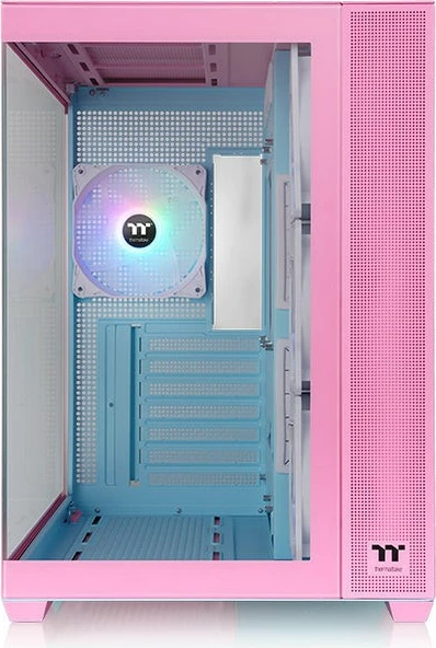 Kasë Thermaltake View 380 TG ARGB, Midi Tower, Bubble Pink