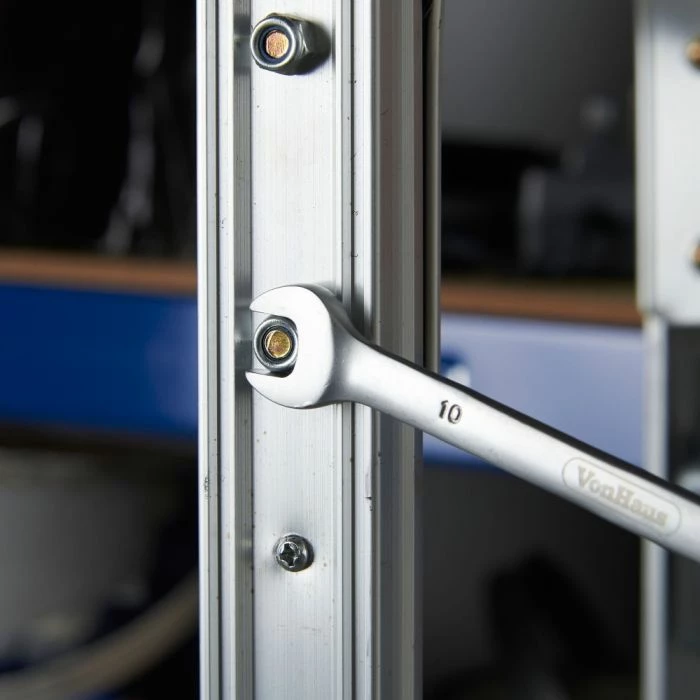 Set çelësash me klikë VONHAUS 15/253 6-17 mm, 12 copë, argjendtë/zi