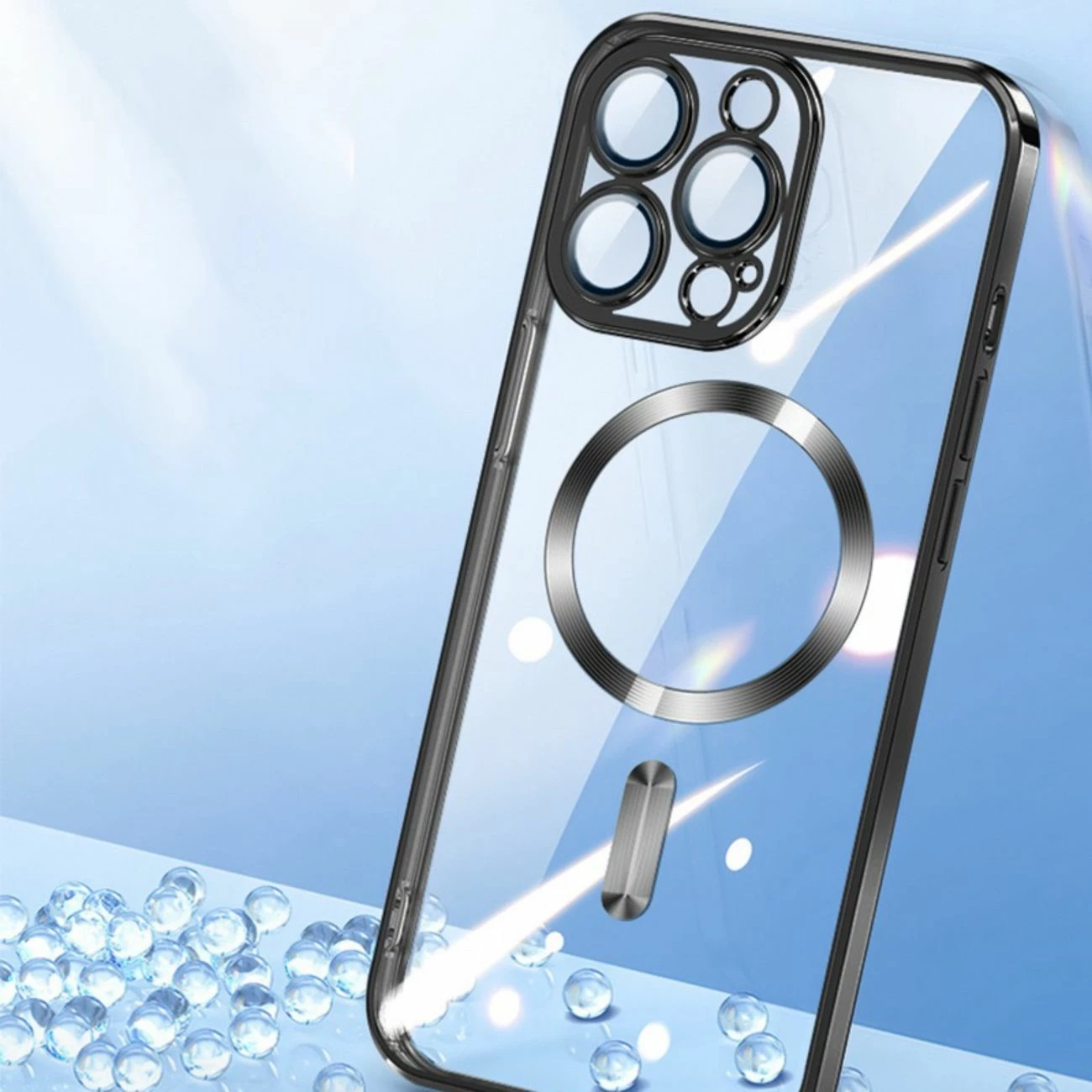 Mbështjellës Wozinsky Electroplated MagSafe për Samsung Galaxy S24 FE, Ari