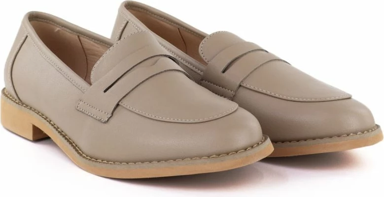 Këpucë loafers femra Jezzi SFY25128, bezhë