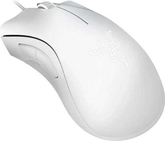 Maus gaming Razer DeathAdder Essential RZ01-03850200-R3M1 6400 DPI 5 butona USB me kabëll, e bardhë