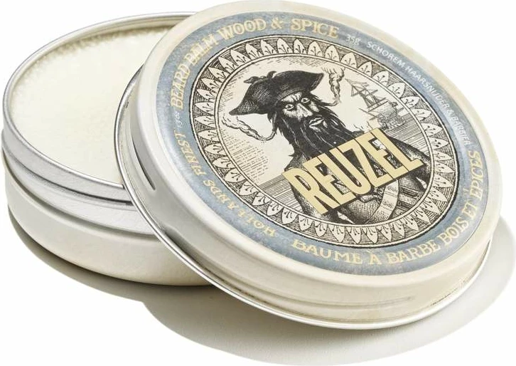 Balm për mjekër Reuzel Wood & Spice 35g për meshkuj