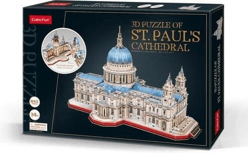 Puzzle 3D Cubic Fun St. Paul's Cathedral, 643 pjesë