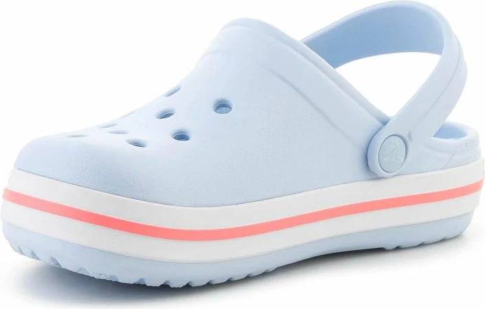 Sandale fëmijësh Crocs Crocband Kids Clog 207006-4XQ, blue frost/guava