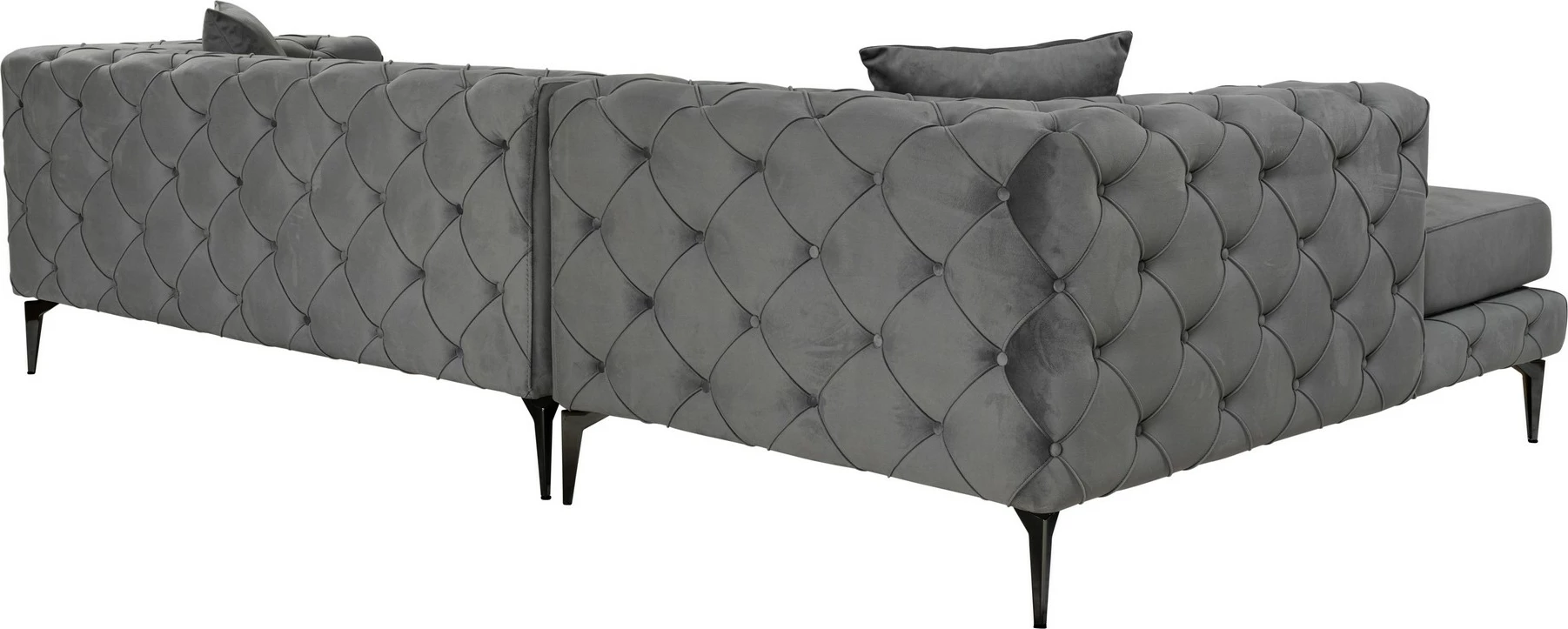 Këndare Como Eco, antracit e zezë, Atelier del Sofa, majtas
