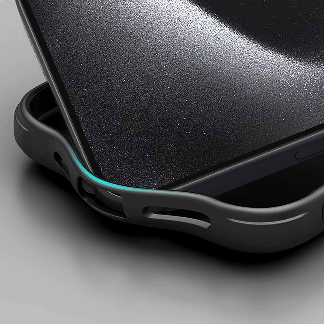 Mbështjellës Nillkin Super Frosted Shield Pro për iPhone 16 Pro, i zi