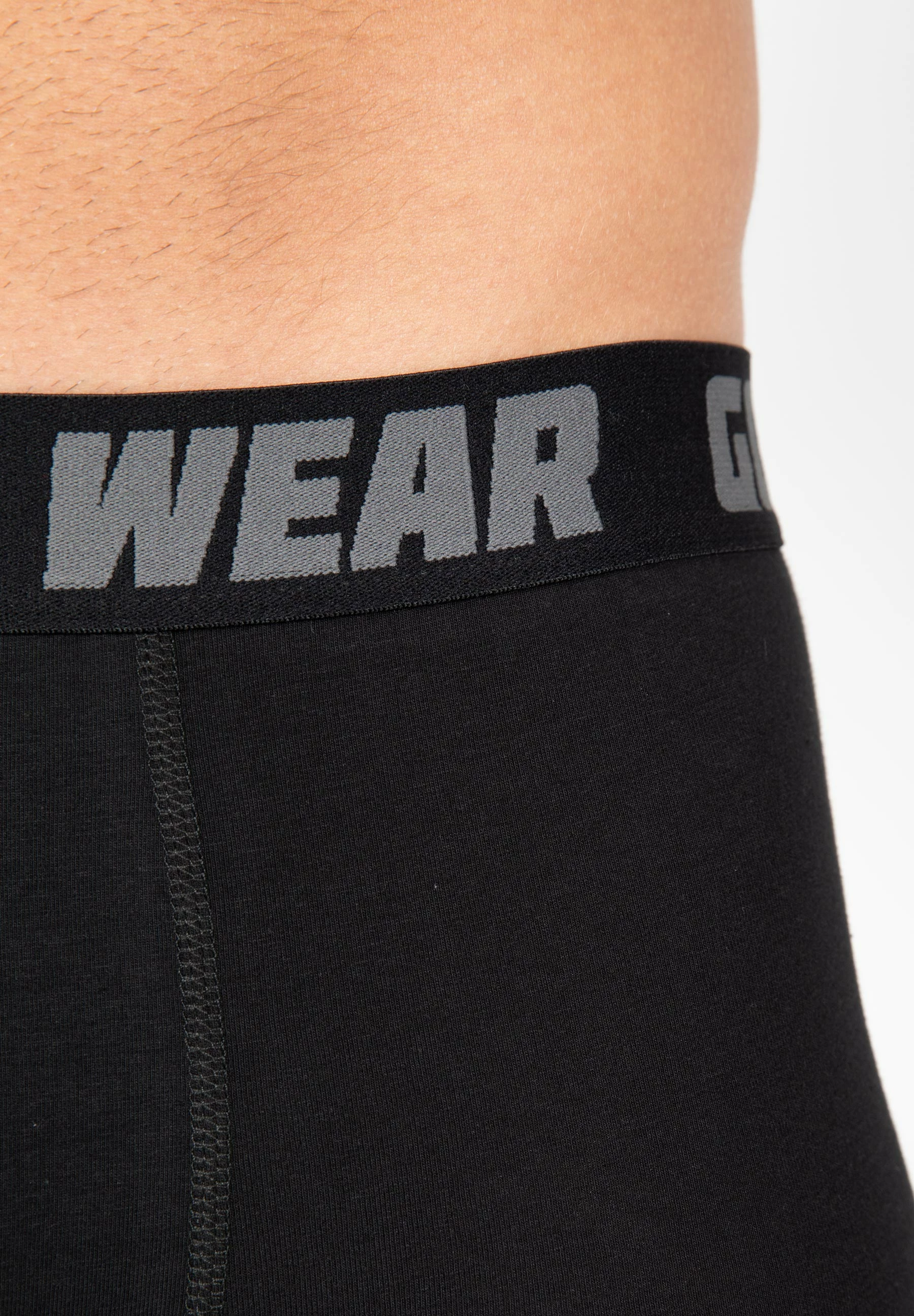 Gorilla Wear Boxershorts 3-Pack - Black [Madhësia: 3XL]