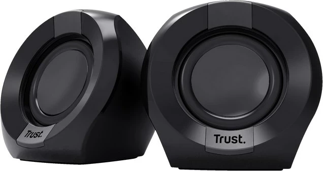 Set bokse Trust Polo, 4 W, 2.0 kanale, të zeza