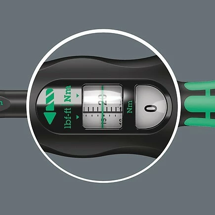 Çelës momenti Wera Click-Torque C 1, 1 copë, zi/gjelbër