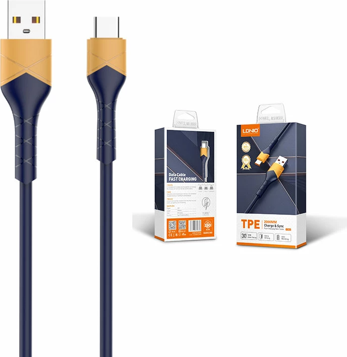 Kabllo e karikimit Ldnio Fast Phone Cable
