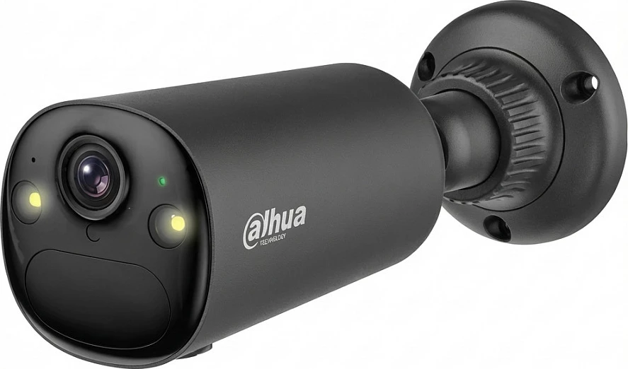 Kamerë sigurie Dahua Apollo Bullet C1, Wi‑Fi 6, DH-KIT/BF4CA-XL/M0508, e zezë
