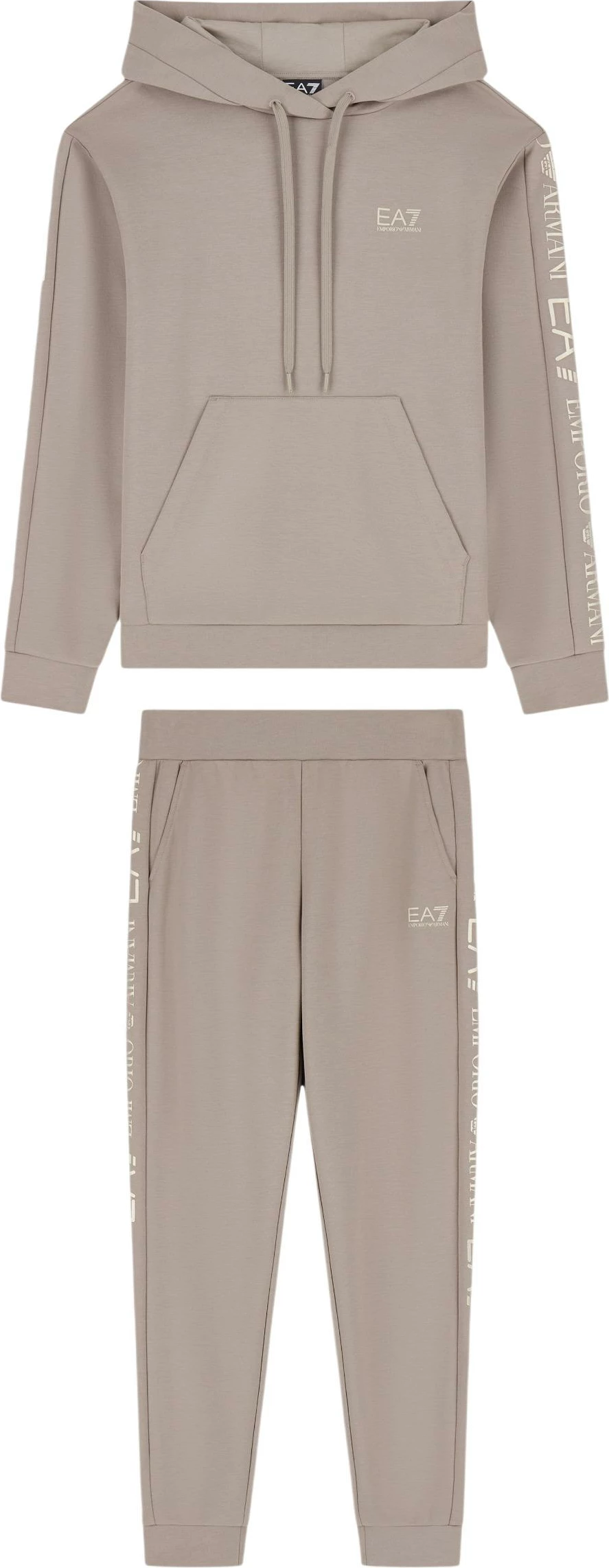 Trenerka për femra EA7 7W000789 AF18880, taupe [Madhësia: M]