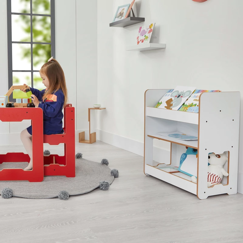 Raft Seagull, ngjyrë e bardhë, MDF, 57x34x70cm