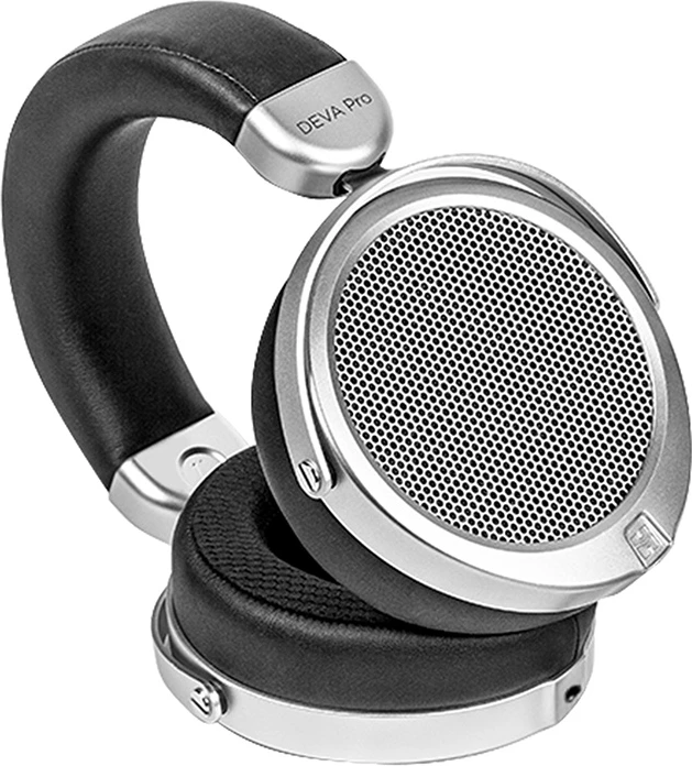 Kufje HiFiMAN Deva Pro me kabllo, planar, ANC, argjend