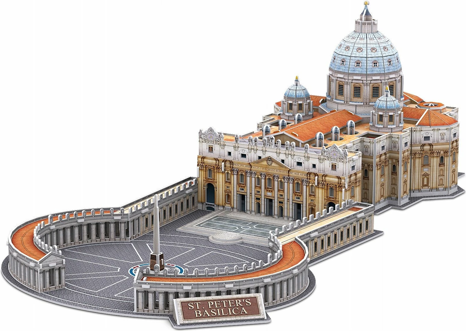 Puzzle 3D Cubicfun National Geographic St. Peter's Basilica 101 pjesë