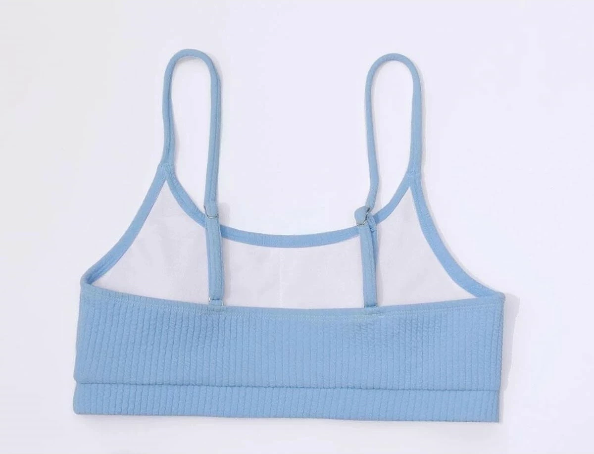 Top bikini ngjyrë kaltër Jumeon, MS41749