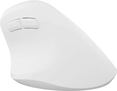 Maus vertikal Natec Crake 2, wireless, 2.4 GHz + Bluetooth 5.2, i bardhë